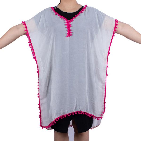 

scarves 11colors 2021 fashion women shawl scarf solid colourfull ball tassel beach dress pashmina chiffon polyester clothes 80*72cm, Blue;gray