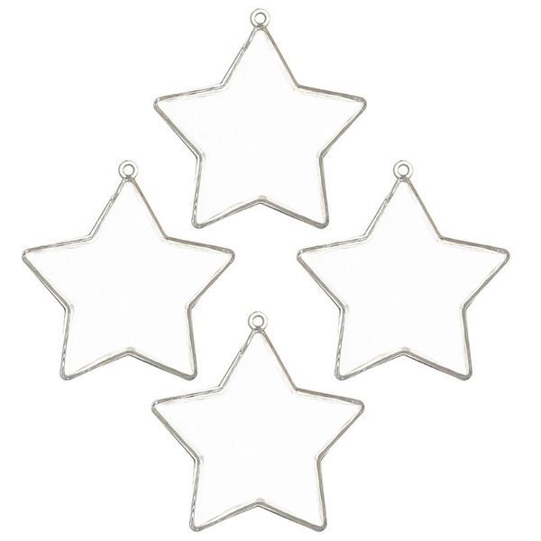 

gift wrap 4pcs transparent candy box party storage container creative holder