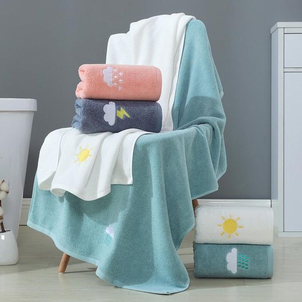 

towel 140*70 pure cotton bath thick soft and super absorbent large bathroom towels comfortable