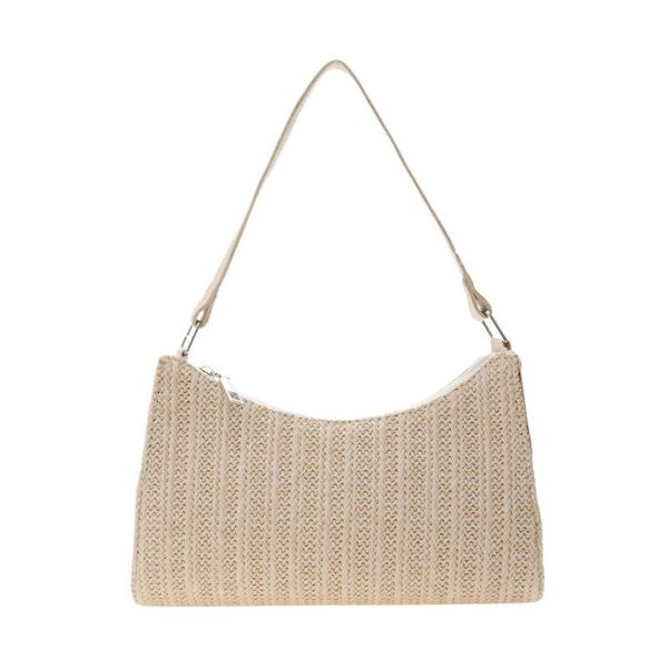 

waist bags maioumy small bag women's summer beach shoulder casual fashion broadband straw woven armpit solid single-shoulder