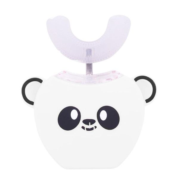 

smart electric toothbrush 360 degree children kids baby sonic mouth u-shaped silicone automatic usb rechargeable