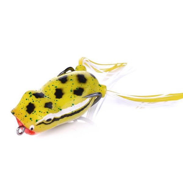 

1pcs 12g 5cm frog fishing bait snakehead lure soft lures water floating wobblers baits popper bass fishin jllibj