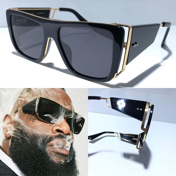 

souliner-one fashion sunglasses with uv protection for men vintage rectangle frame popular come with case classic sunglasses, White;black