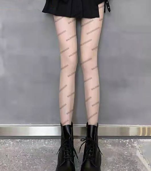 

letter print underwear black stockings for women stockings summer trendy lady socks hosiery high waist fishnet stockings pantyhose, Black;white