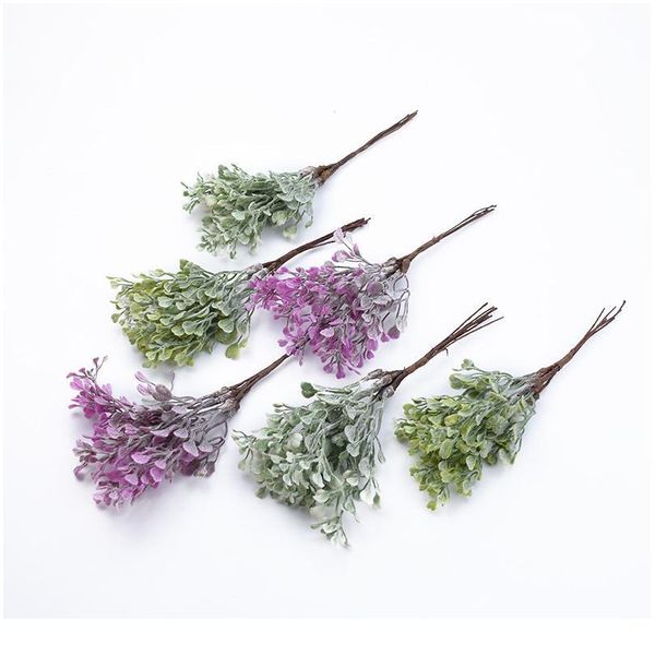 

6pcs home wedding decoration scrapbook christmas decorative flower wreath artificial plants diy garlands material fa qylcbr