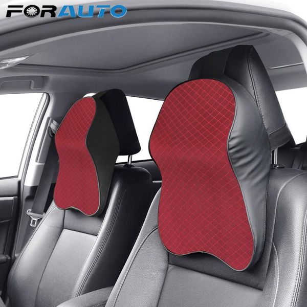 

seat cushions car styling interior accessories 3d memory foam auto headrest neck pillow adjustable head restraint