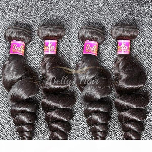 

selling human hair extension 4pcs lot natural black color indian human hair bundles 10-24 inch wavy loose wave ing