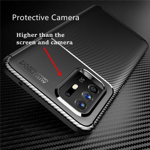 

cell phone pouches for oppo a94 5g case hard armor silicone rubber bumper protective cover 4g a54
