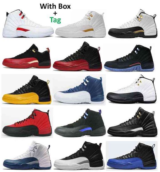 

12s utility royalty twist ovo reverse flu game basketball shoes men 12 university gold taxi master dark concord playoff stone blue french