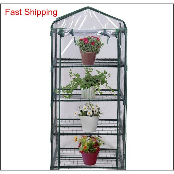 

4 shelves green house portable mini outdoor green hous qylbim homes2007