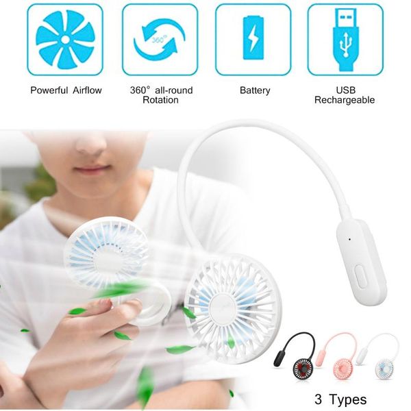 

electric fans mini fan dc 5v handheld high wind deskclip usb rechargeable 360 degree rotation small student dormitory outdoor