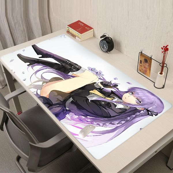 

mouse pads & wrist rests danganronpa pad mause kawaii gamer keyboard gamers accessories gaming mat carpet anime pc complete xxl rug desk
