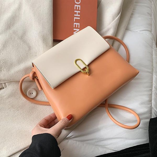 

shoulder bags original brand high-end color-contrasting handbags 2021 fashion messenger bag -selling square