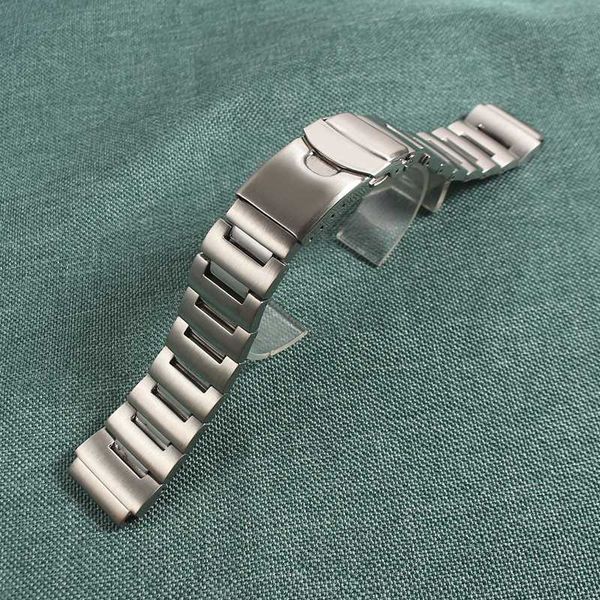 

watch bands 20mm 316l stainless steel solid band bracelet for 49x8jg skx779 skx779k skx781 skx791s kxa43 skxa45, Black;brown