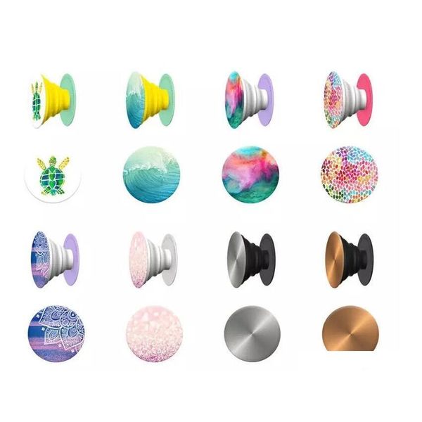 

universal cell phone holder with blue package real 3m glue expandable grip stand 360 degree finger holder flexible for s3gby rajq0