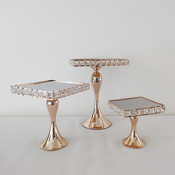 

other bakeware 1pcs cake stands for fondant dessert 8inch morandi color home decoration wedding party supplier flower stand