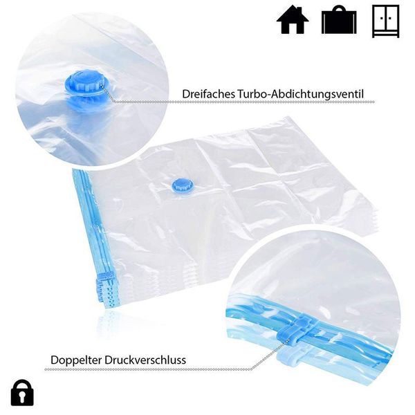 

pcs set vacuum bag storage sack 60x40 cm bags