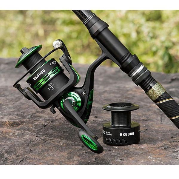 

baitcasting reels fishing spinning reel metal spool 5.1:1/5.2:1 bearings carp left/right hand fish for saltwater
