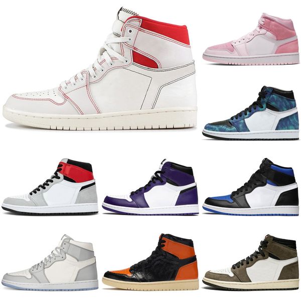 

bred unc grey chicago basketball shoes black mens green women men 1 jumpman 1s high obsidian court digital trainers sport sneakers