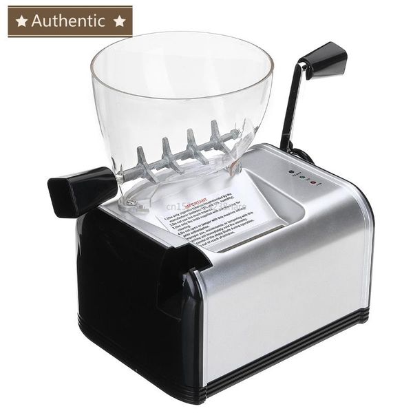 

authentic 220v electric automatic making rolling cigarette machine tobacco roller maker inject 8mmtube smoking tool