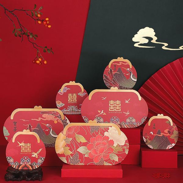 

gift wrap 10pcs lucky bag chinese year red pocket spring festival creative blessing wedding child wallet party decoration