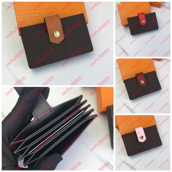 

famous designer real leather men card holder small purses for women, Brown;gray