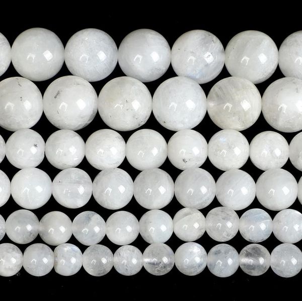 

other moonstone natural stone charm round loose beads for jewelry making diy bracelets necklace earrings accessories 6/8/10mm