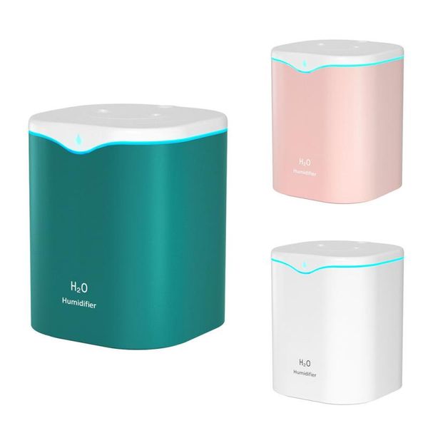 

smart home control usb portbale diffuser wireless air humidifier 2000mah essential oil charge umidificador fine mist dual nozzle humidificad