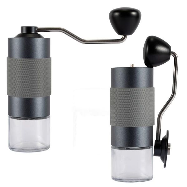 

manual coffee grinders grinder sus 420 burr silicone set with clean brush