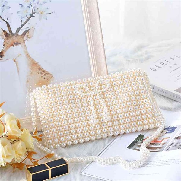 

handmade holiday bride dinner pearl bag handbag girl
