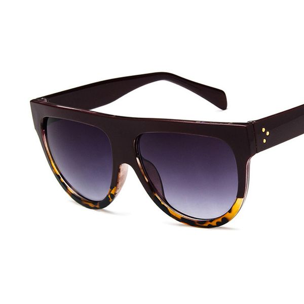 

sunglasses woman vintage retro flat gradient shield black sun glasses luxury designer oversized eyewear