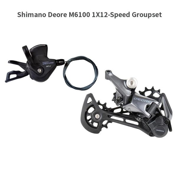 

bike derailleurs deore slx xt xtr m6100 m7100 m8100 m9100 12s shifter lever rear derailleur groupset mtb mountain