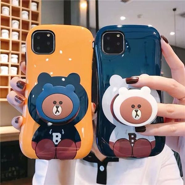

cute cartoon bear cases for iphone 11 pro max 11 pro 11 xs max xr x 7 8plus 6 6s plus soft small