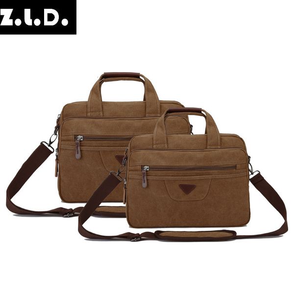 

briefcase busins canvas handbag computer one shoulder msenger bag trend