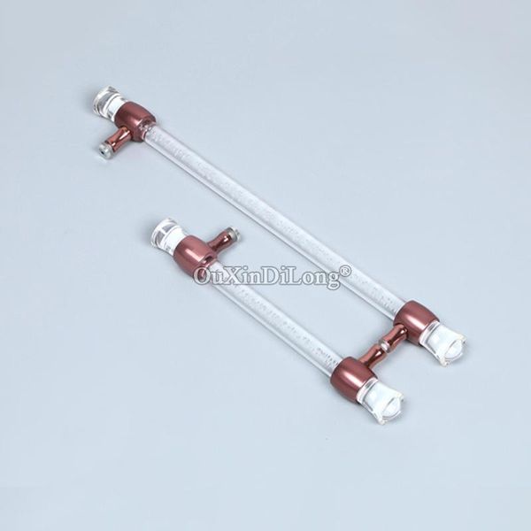 

handles & pulls brand 2pcs arylic+space aluminium frameless shower glass sliding door pull / push towel bar