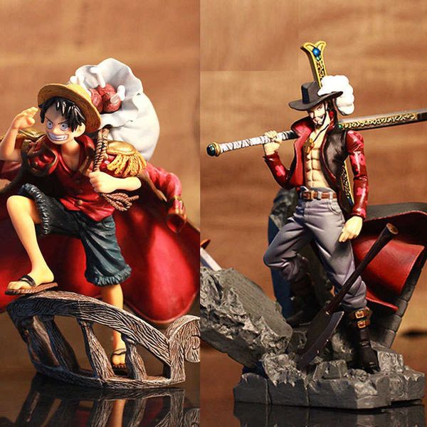 

pirate king's hands on showdown style king theater version hawkeye mikhok luffy qiwuhai doll