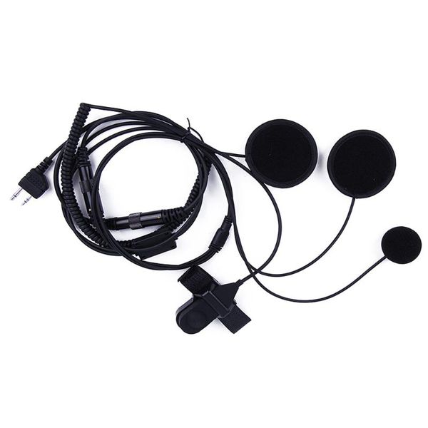 

walkie talkie for midland helmet headset advanced tactical earpiece finger p2-way radio interphone motorcycle