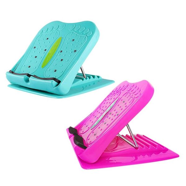 

yoga stretch board device foot massage pedal rocker stretching board for home gym