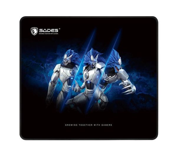 

mouse pads & wrist rests sades gaming pad large size frost sa-p2(l) natural rubber for shooter fps games