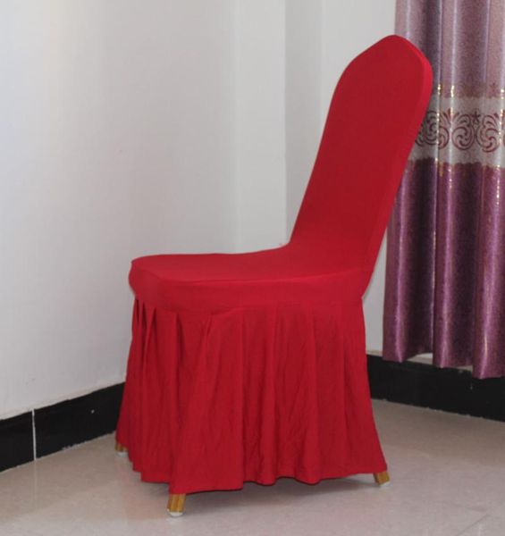 

chair covers elegant pleated big skirting spandex cover sashes for wedding party/el/banquet/home decoration