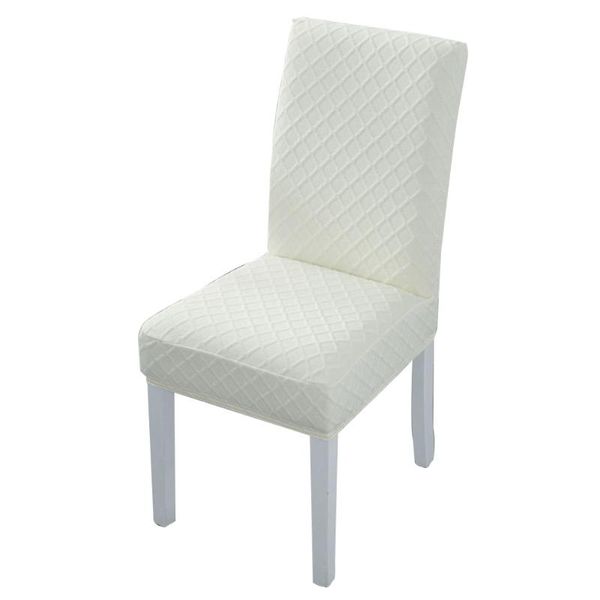 

chair covers thickened elastic stretch universal easy apply kitchen dining room washable wear resistant home cover wedding party el