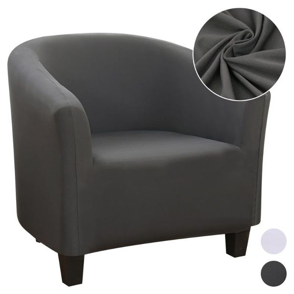 

chair covers 1x spandex elastic coffee tub sofa armchair seat cover protector washable furniture slipcover easy-install home decor