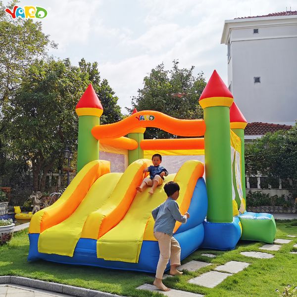 Baschetta gonfiabile a caldo Bjorn Bouncer Bouncy Castle Residential Kids Toys Trampoline Bounce House con soffiante