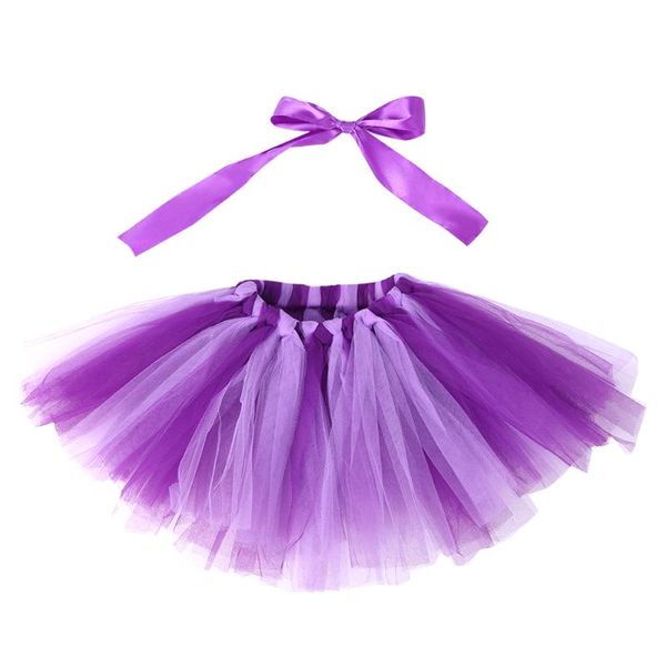 

skirts 2021 summer kids girl colorful glitter dance tutu skirt 3 layers tulle fluffy pettiskirt princess dancewear costume