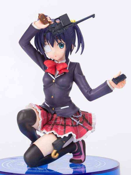 Independentemente de minhas ilusões de adolescente de grandeza Anime Figure Takanashi Rikka PVC Action Figure Toys I Want a Date! Modelo Boneca H1124