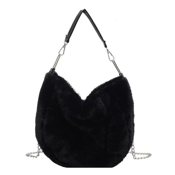 

evening bags 1pcs autumn and winter plush bag women's fashion armpit