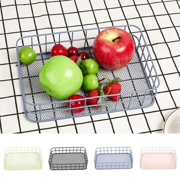 

storage baskets 1pc basket nordic metal warehouse man office miscellaneous processing ironman corner cosmetics