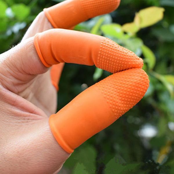 

disposable gloves 100pcs waterproof rubber latex finger for dish washing laundry housework anti-contact cots home office