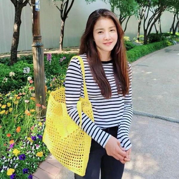 

evening bags women hollow out tote bag 2021 luxury designer handbag ladies fashionable single shoulder sac a main girls big straw