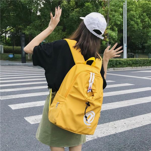 

backpack tide bag harajuku vintage sense student